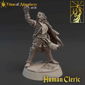 AE004373 Gilmore, Clerigo Humano -- Rol