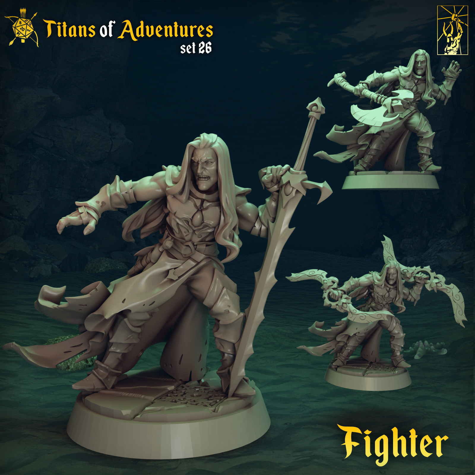 AE004345 Trevuc Guerrero Morador de las Sombras -- Rol