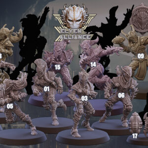 AE004324 Elven Aliance -- Dragoon Miniatures