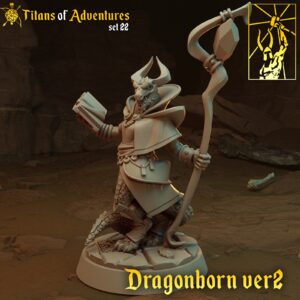 AE004355 Klcur, Hechicero Draco -- Rol
