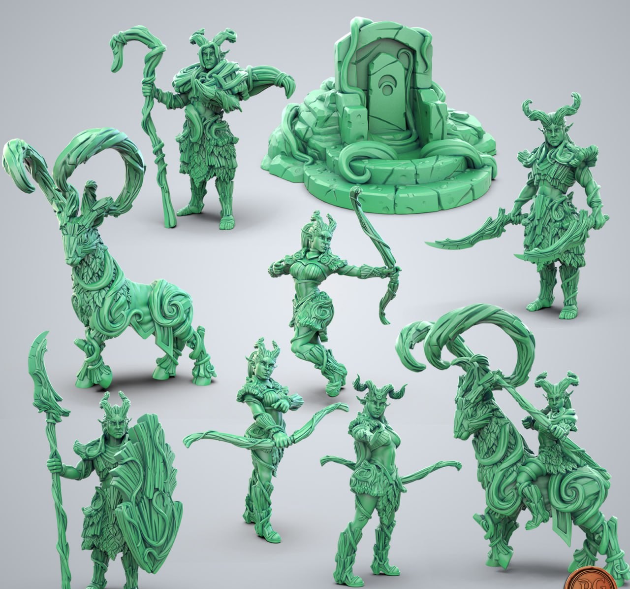 AE004423 Guardianes del Bosque de Jade -- Rol
