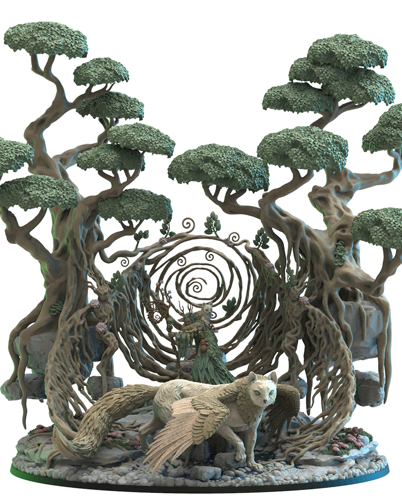 AE004126 saoriancient druid with nekokuro -- Lost Kinddom