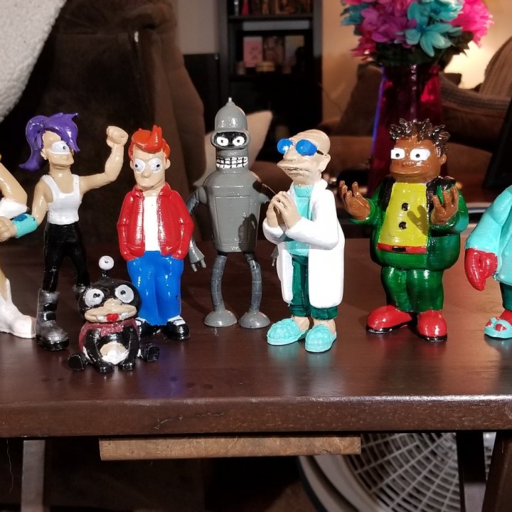 AE004558 Personajes de Futurama -- Futurama