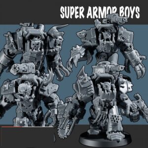 AE004573 Big Mek en megaarmadura -- BlueSky