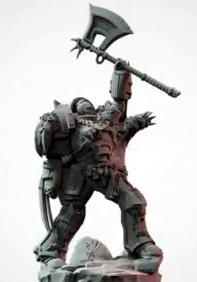 AE004525 Heroe Lobos Espaciales -- Space Wolves