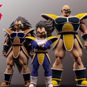 AE004594 Nappa, Raditz, Vegeta -- Dragon Ball