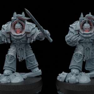 AE004639 Abaddon (2 poses) -- Marines del Caos