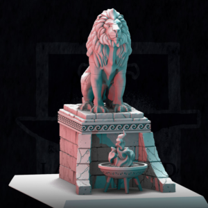 AE004682 Lion Statue -- Last Sword