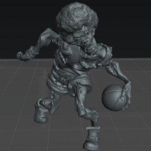 AE004712 Basket Player Zombie -- Walkin Dead