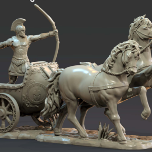 AE004730 Greek Chariot -- Rol