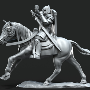 AE004732 Musico de Gondor a caballo -- Davale Games