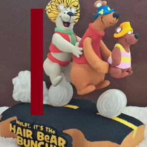 AE004737 Hair Bear bunch -- Hana Barbera