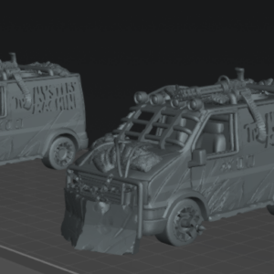 AE004758 Mistery Machine(opcion puertas abiertas) -- Walkind Dead