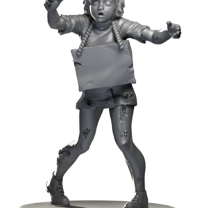 AE004800 Niña Zombie -- Rol