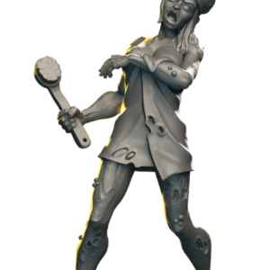 AE004812 Zombie en ducha -- Walkind Dead