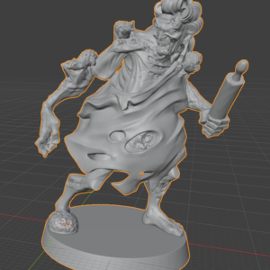 AE004821 Fatty Lady -- Walkind Dead