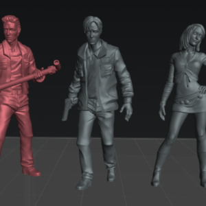 AE004848 Supervivientes Harry, Heather, James Maria -- Silent hill
