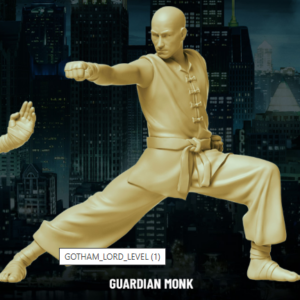 AE004966 Guardian Monk -- Batman Miniature